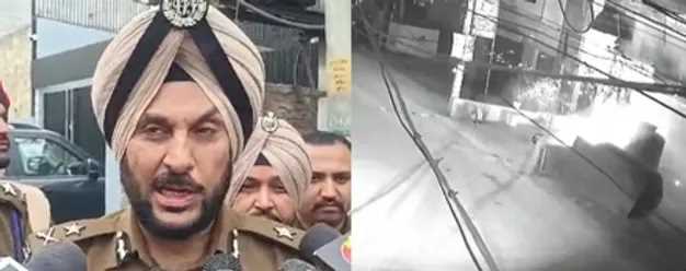 पंजाब के अमृतसर में मंदिर पर ग्रेनेड हमला, सीसीटीवी में कैद हुई घटना